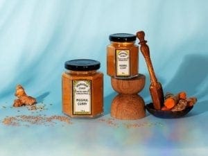 Moghul Curry large and small jars