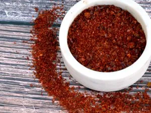 Aleppo spice close